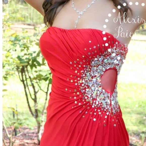 Red Prom Dress - Picture 5 of 5